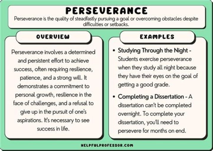 What is an example of perseveration?