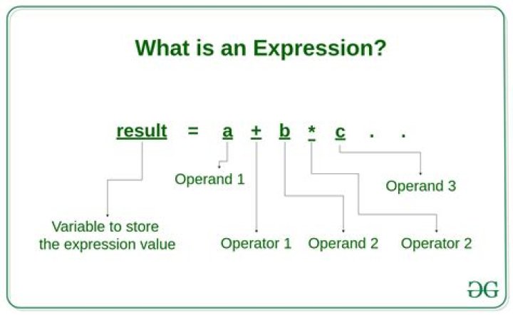 What is an expression in copyright?