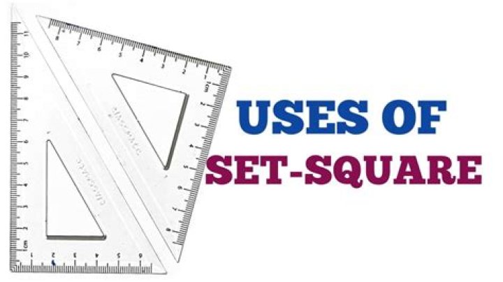 What is angle of set square?
