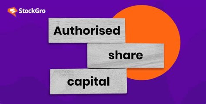 What is Authorised share capital?