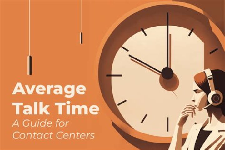 What is average talk time in a call center?