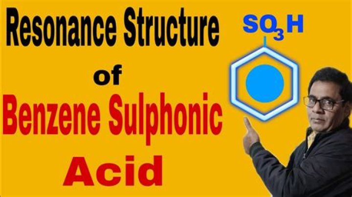 What is benzene sulphonic acid used for?