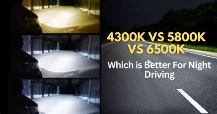 What is brighter 6000K or 8000K?