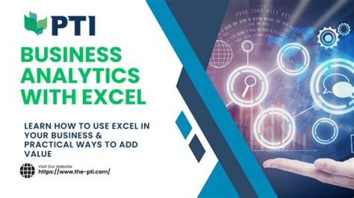 What is business analytics with Excel?