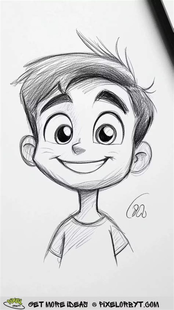 What is cartoon sketching called?