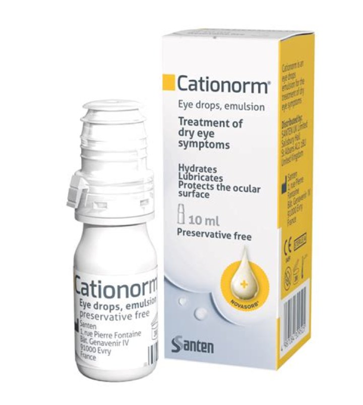 What is Cationorm used for?