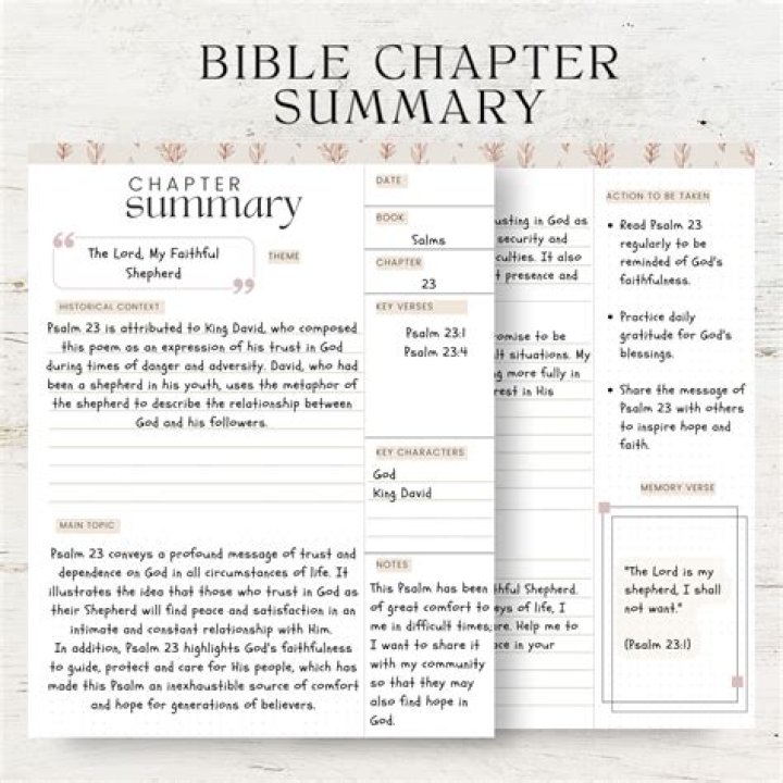 What is Chapter 18 in the Bible?