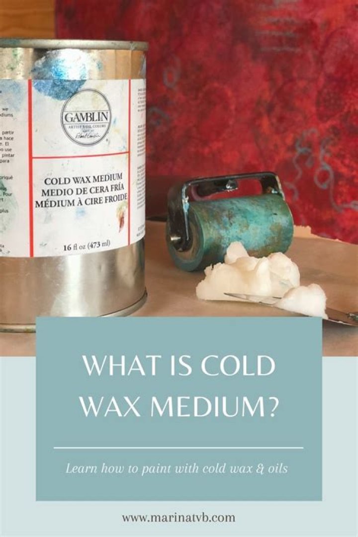 What is cold wax medium used for?