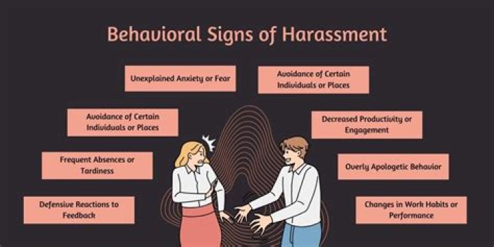 What is considered harassment from a teacher?