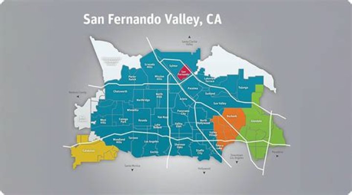 What is considered the San Fernando Valley?