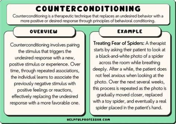 What is counter conditioning in psychology?
