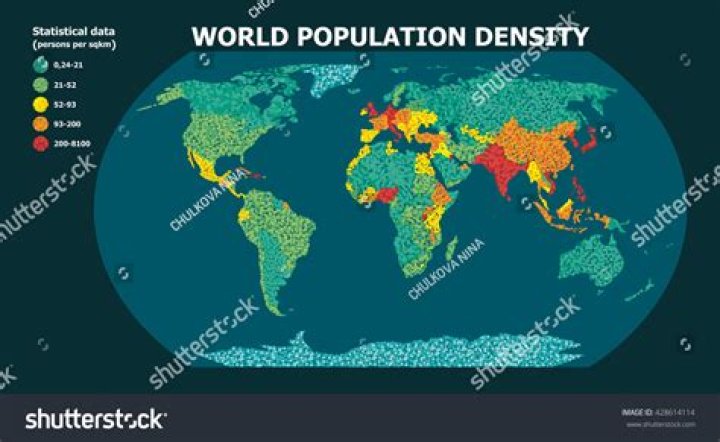 What is density in geography?