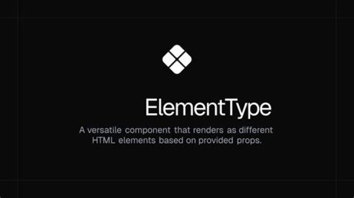 What is ElementType type?