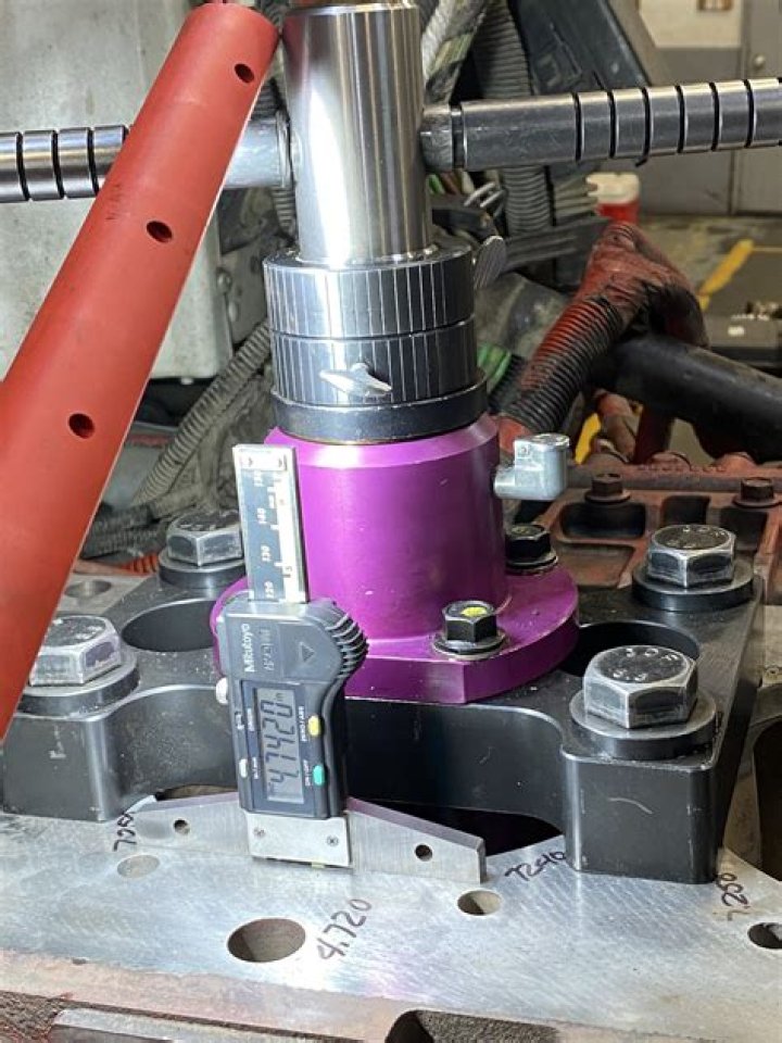 What is engine counter bore?