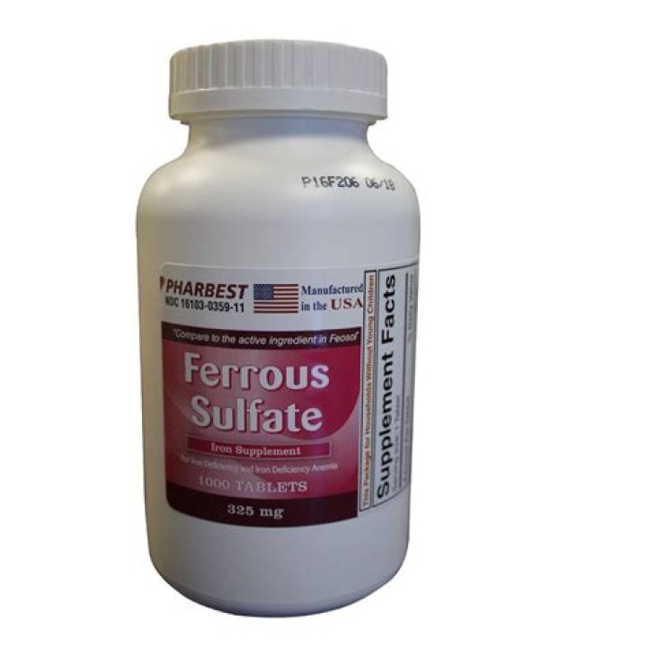 What is ferrous sulfate powder used for?