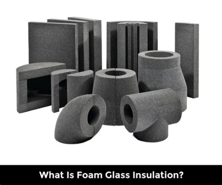 What is foam glass used for?