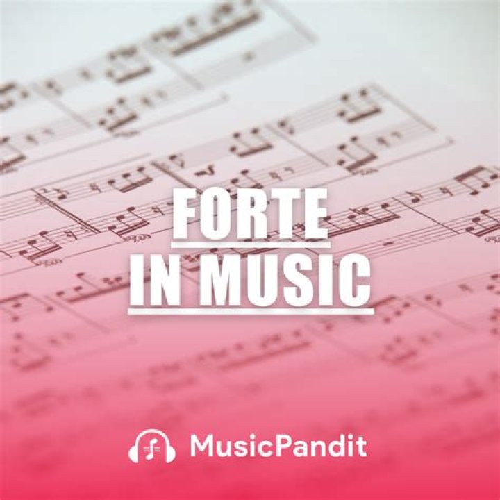 What is forte mean in music?