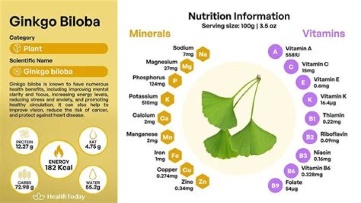 What is ginkgo biloba do for you?