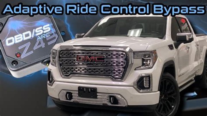 What is GMC adaptive ride control?