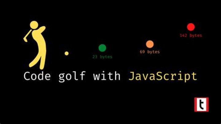 What is Golf code in JavaScript?