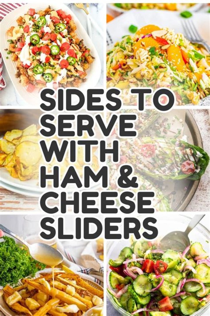What is good to serve with sliders?