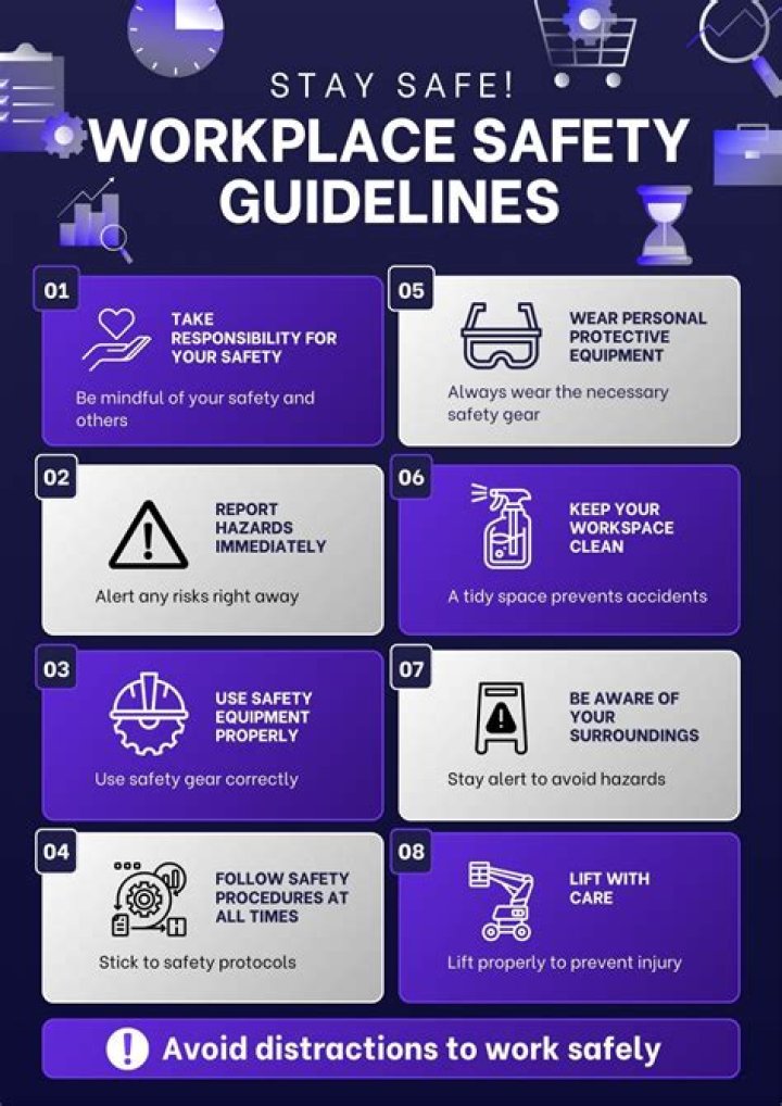What is good workplace safety practices when you set up your computer?