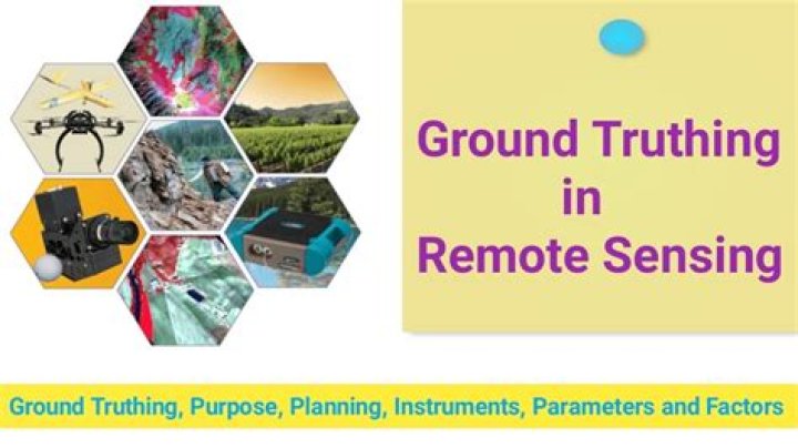 What is ground truth verification in remote sensing?