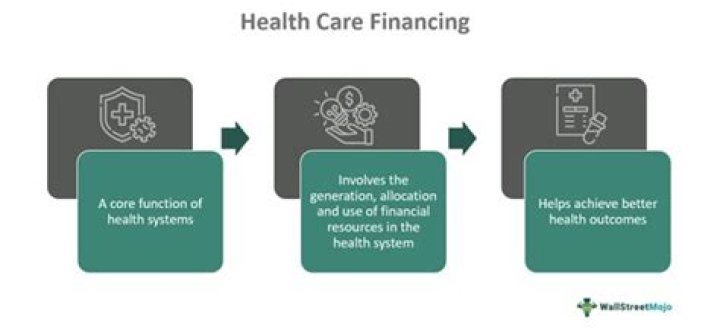 What is health service financing?