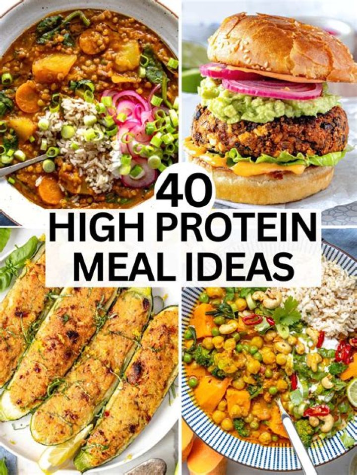 What is high in protein for lunch?