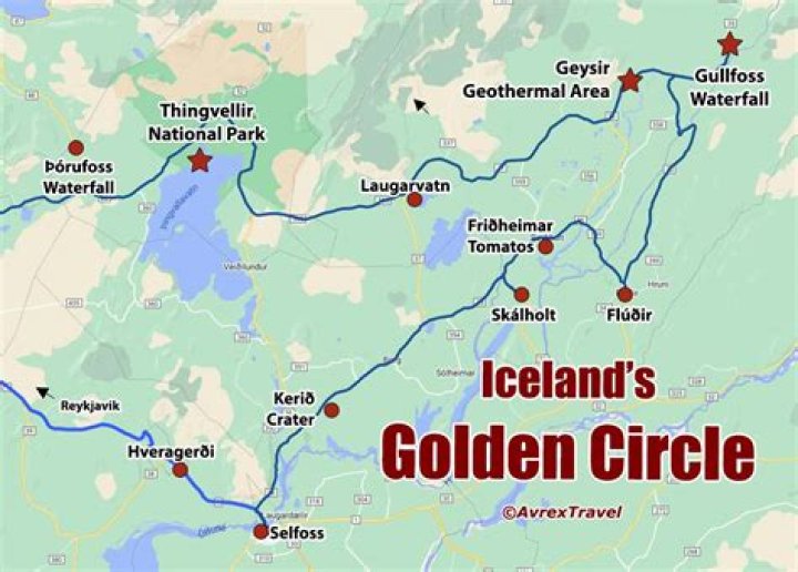 What is included in the Golden Circle tour in Iceland?