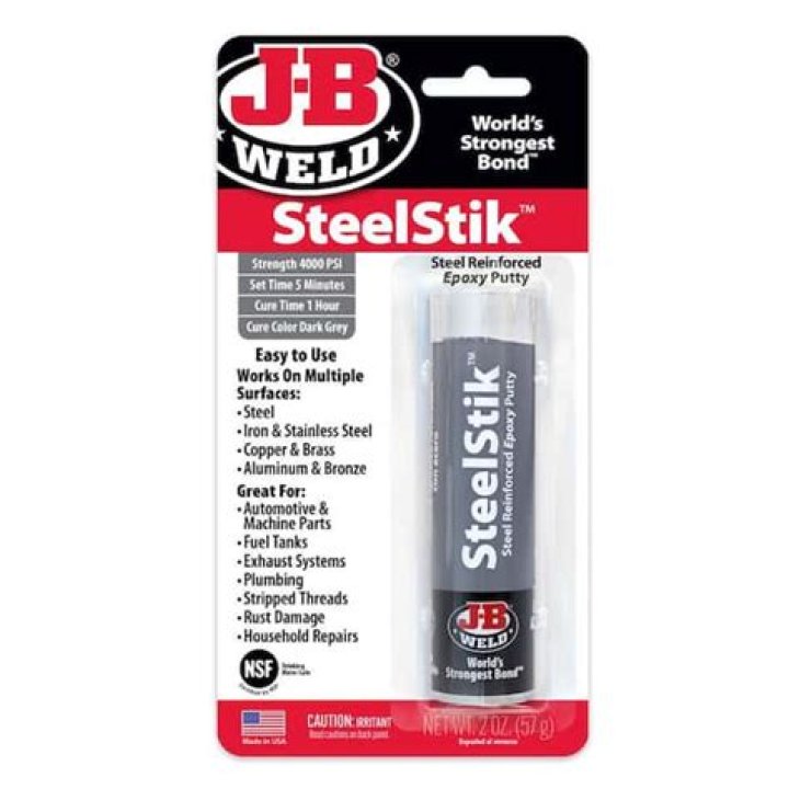 What is JB weld steel reinforced epoxy used for?