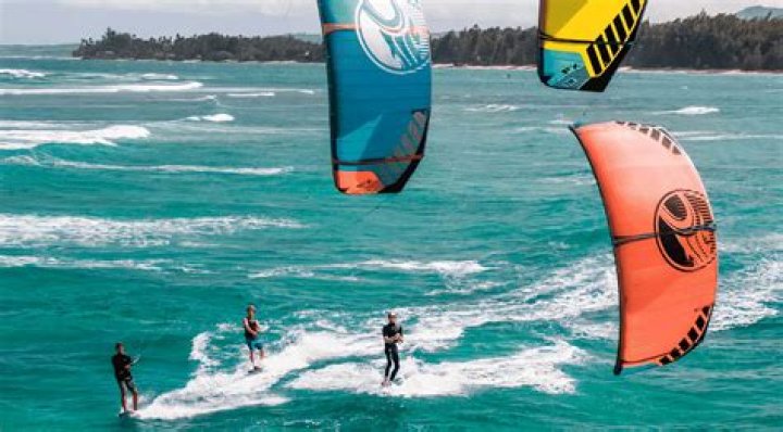 What is kite surfing?