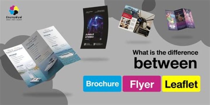 What is leaflet and example?