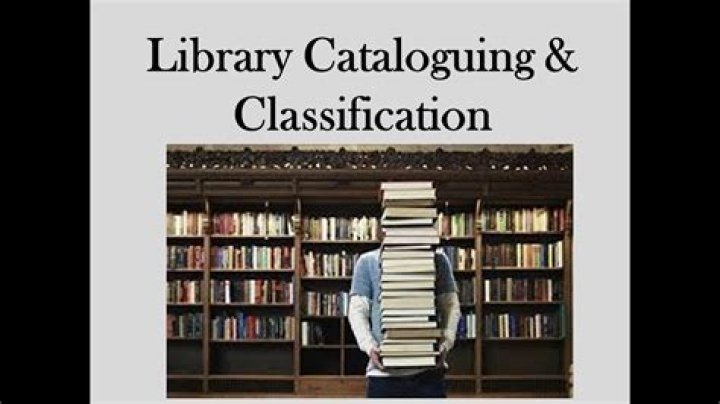What is library Cataloguing and classification?
