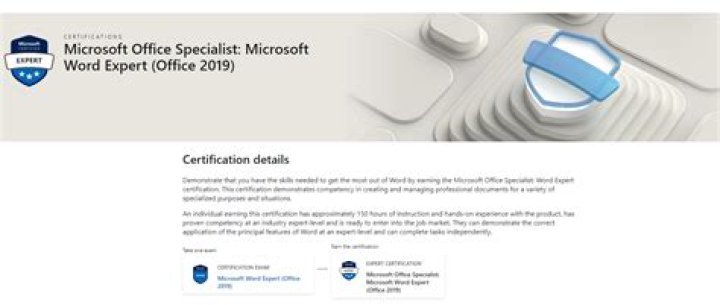What is Microsoft MOS Word certification?