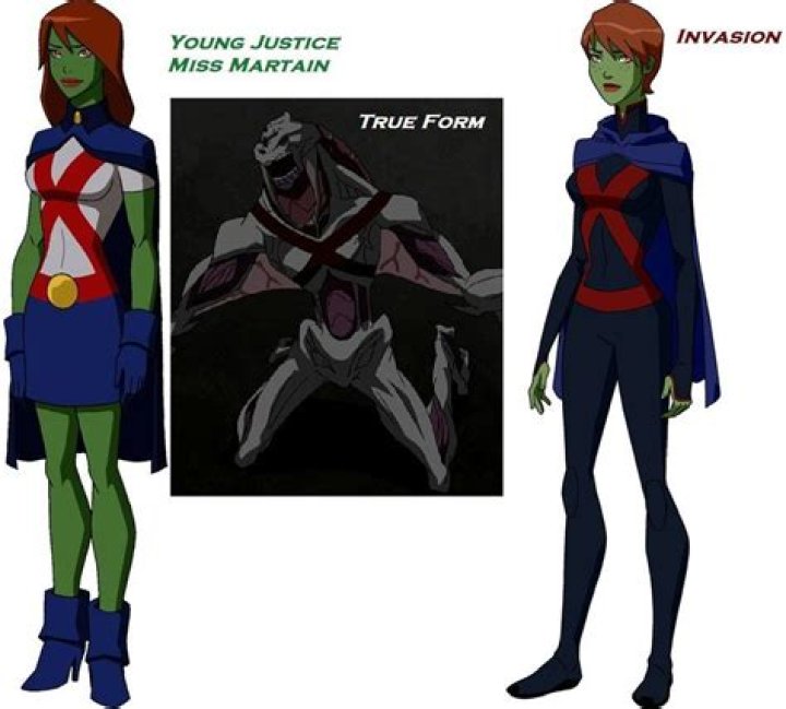 What is Miss Martian true form?