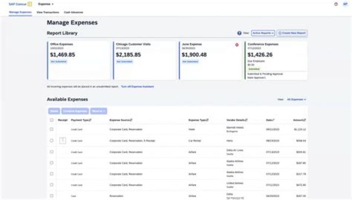 What is MyExpense concur?