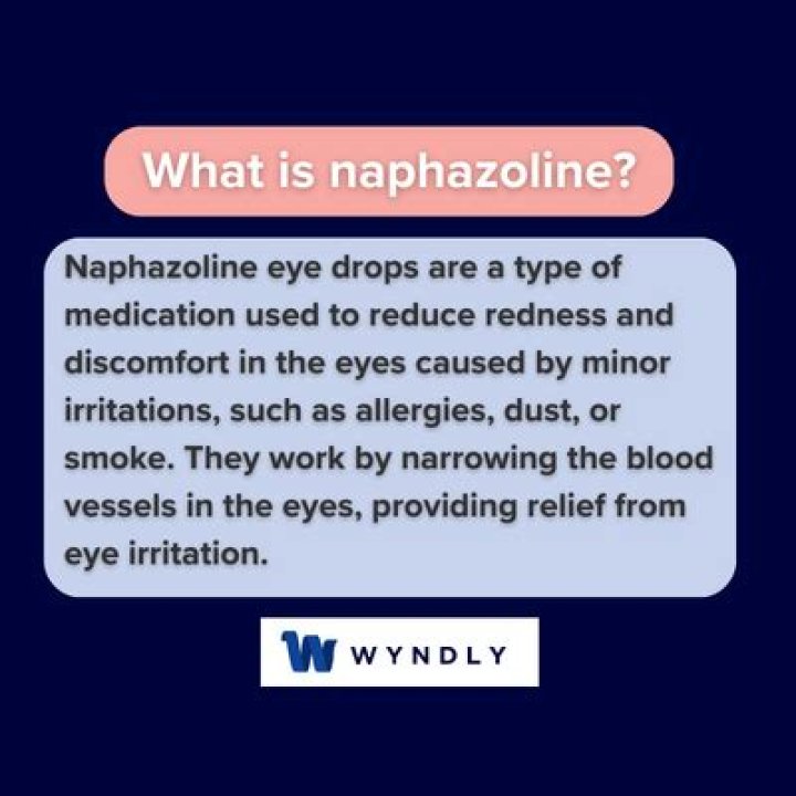 What is Naphazoline used for?