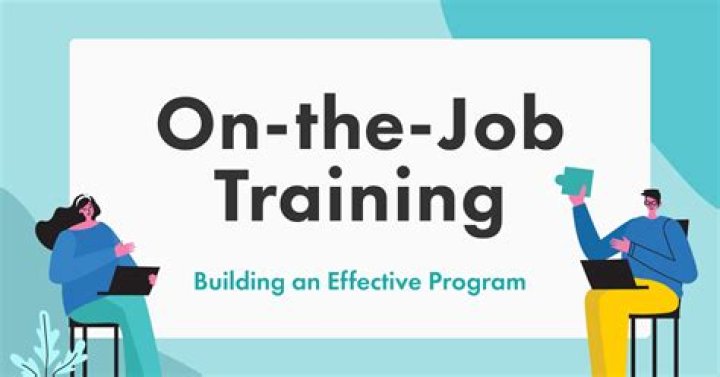 What is online on the job training?