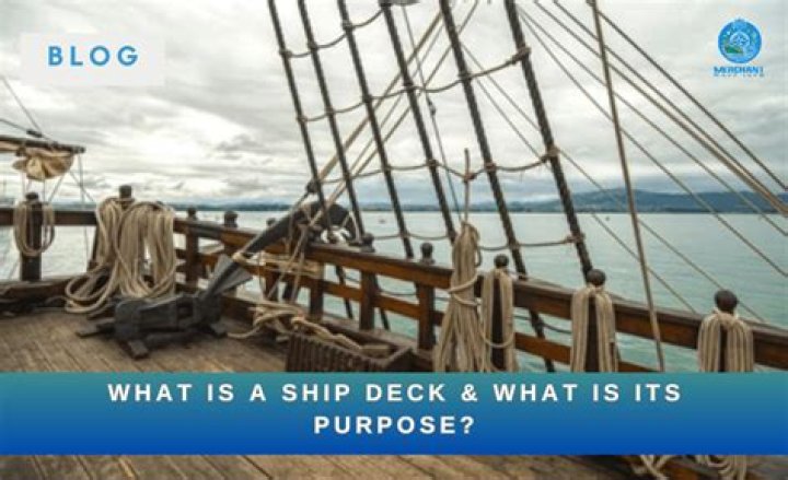 What is open deck of a ship?