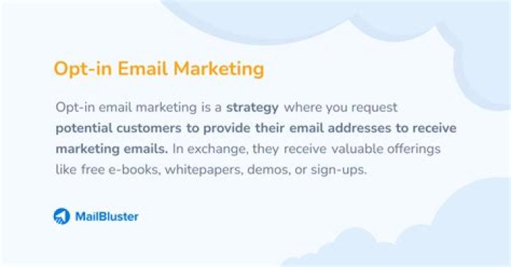 What is opt-in in marketing?