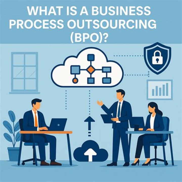 What is outsourcing in a business?