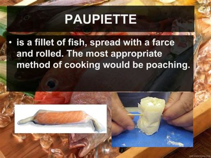 What is paupiette in cooking?