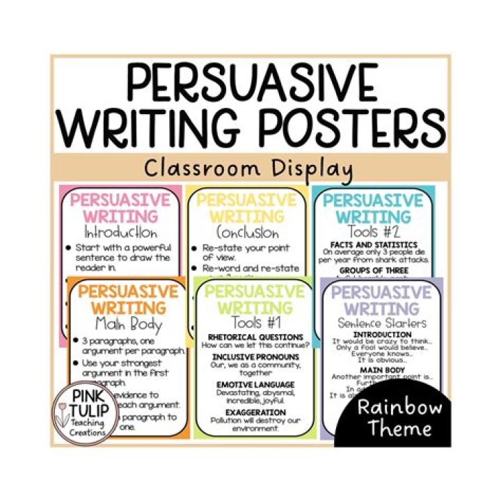 What is persuasive writing 6th grade?
