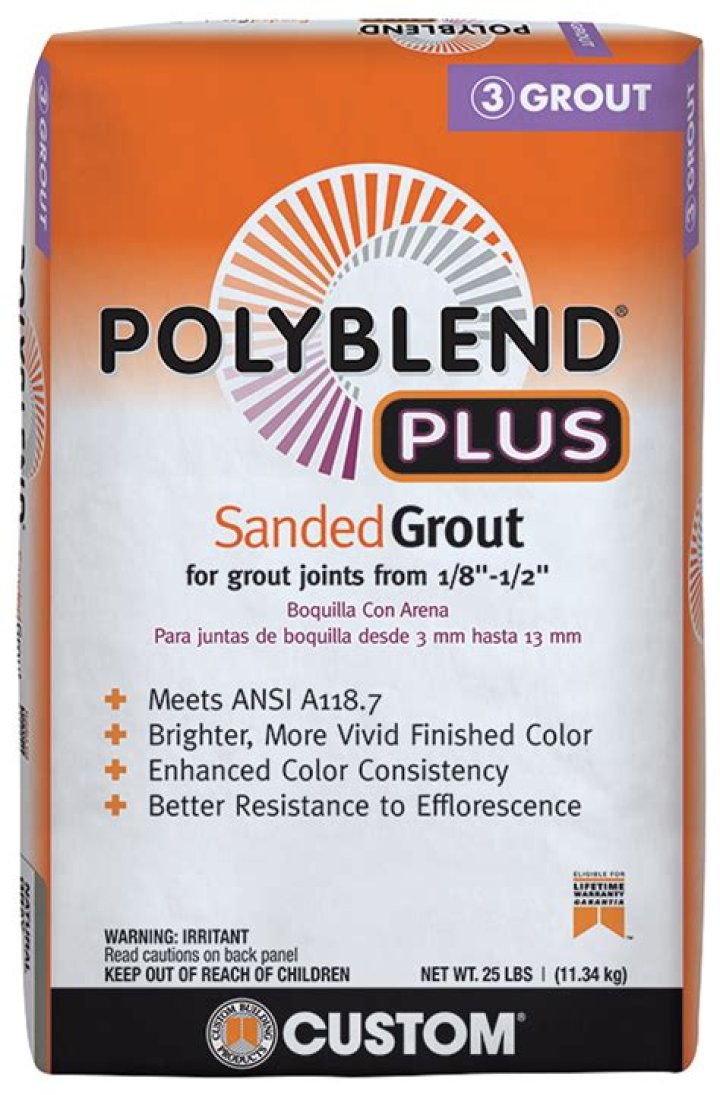 What is Polyblend non-sanded grout used for?