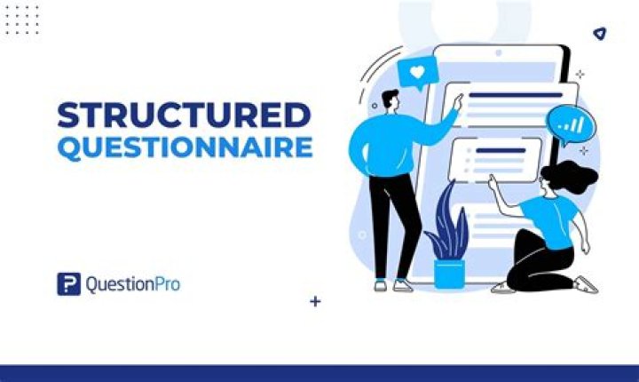 What is pre structured questionnaire?