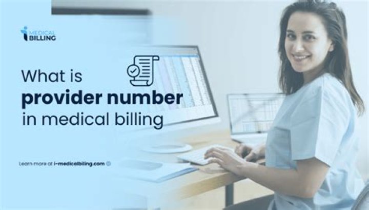 What is provider number?
