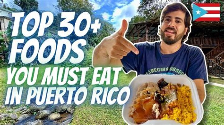 What is Puerto Rican food known for?