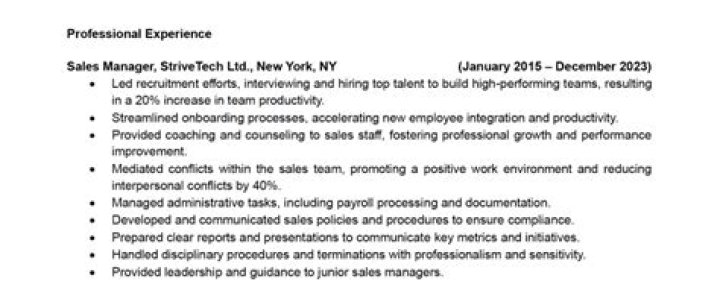 What is relevant experience on a resume?