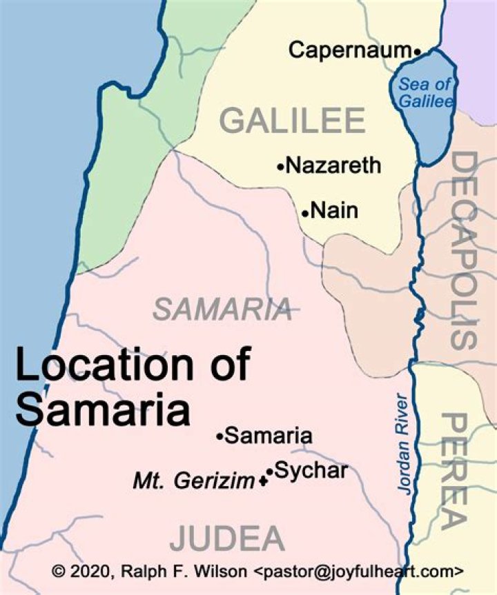 What is Samaria known for?